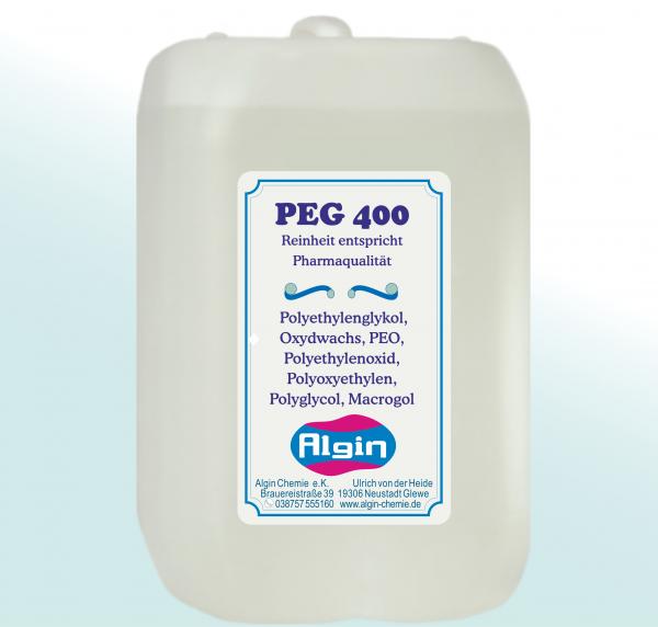 Glycol PEG 400 4L Kanister Polyethylene Reinheit entspricht Pharmaqualität